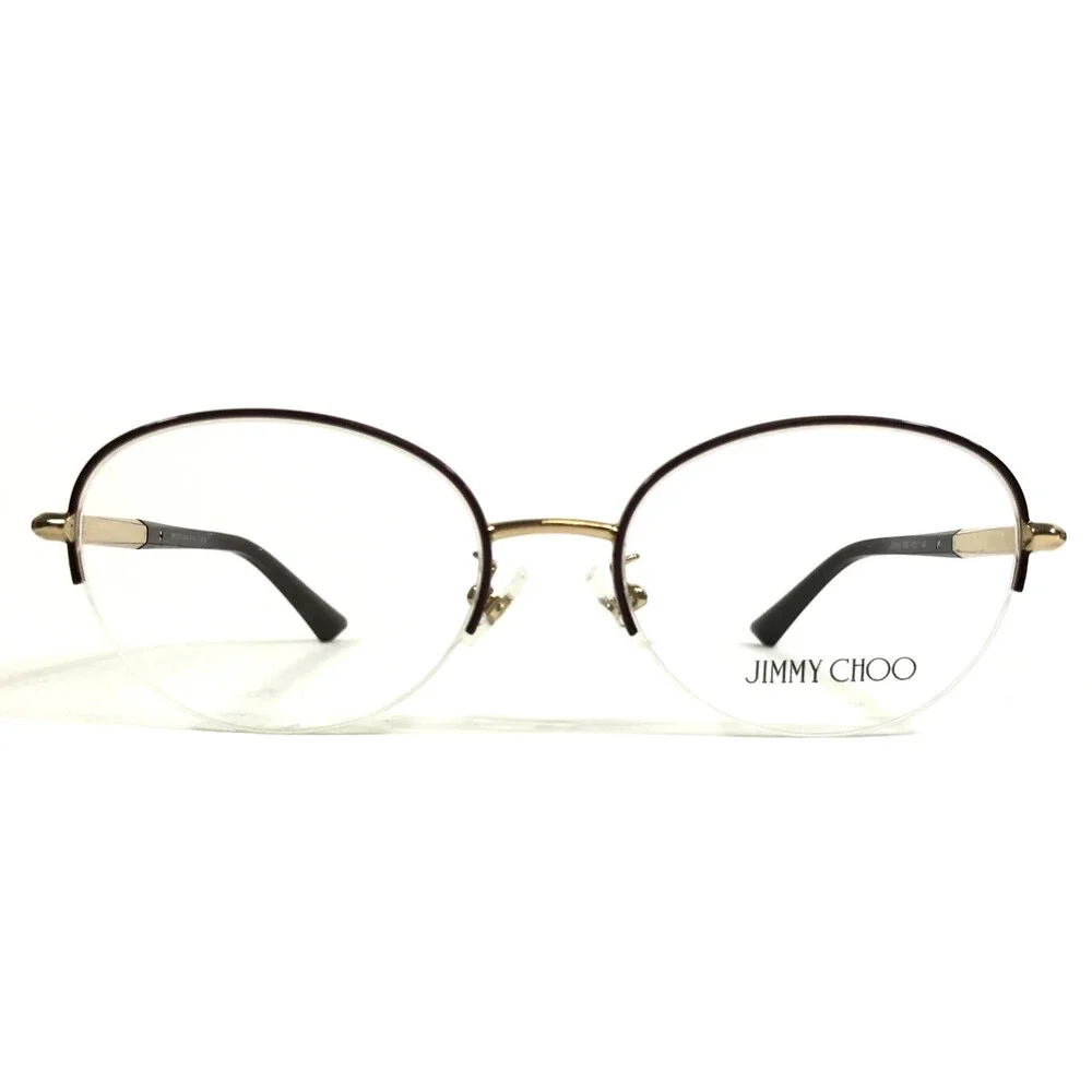 Jimmy Choo Eyeglasses Frames JC2014D 3025 Red Gold Round Asian Fit 51-17-140